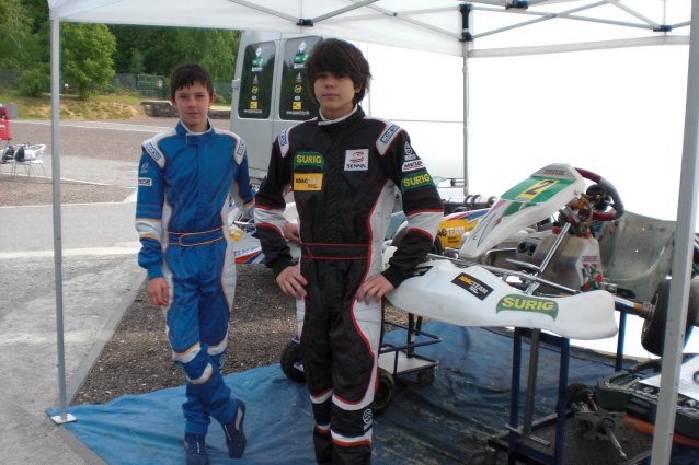 Paul Nittel und Christian Schmidt beide Team Speedclip vom MSC Rockenberg