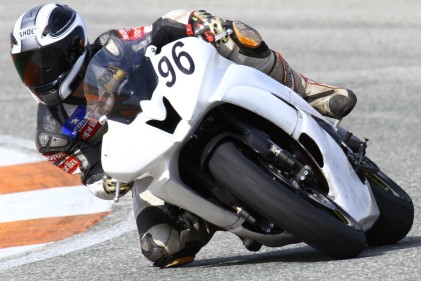 Dominik Engelen auf Yamaha R6 im spanischen Cartagena