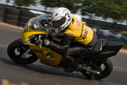 Lucas Schaba auf HONDA NSR 50 auf dem Odenwaldring in Schaafheim